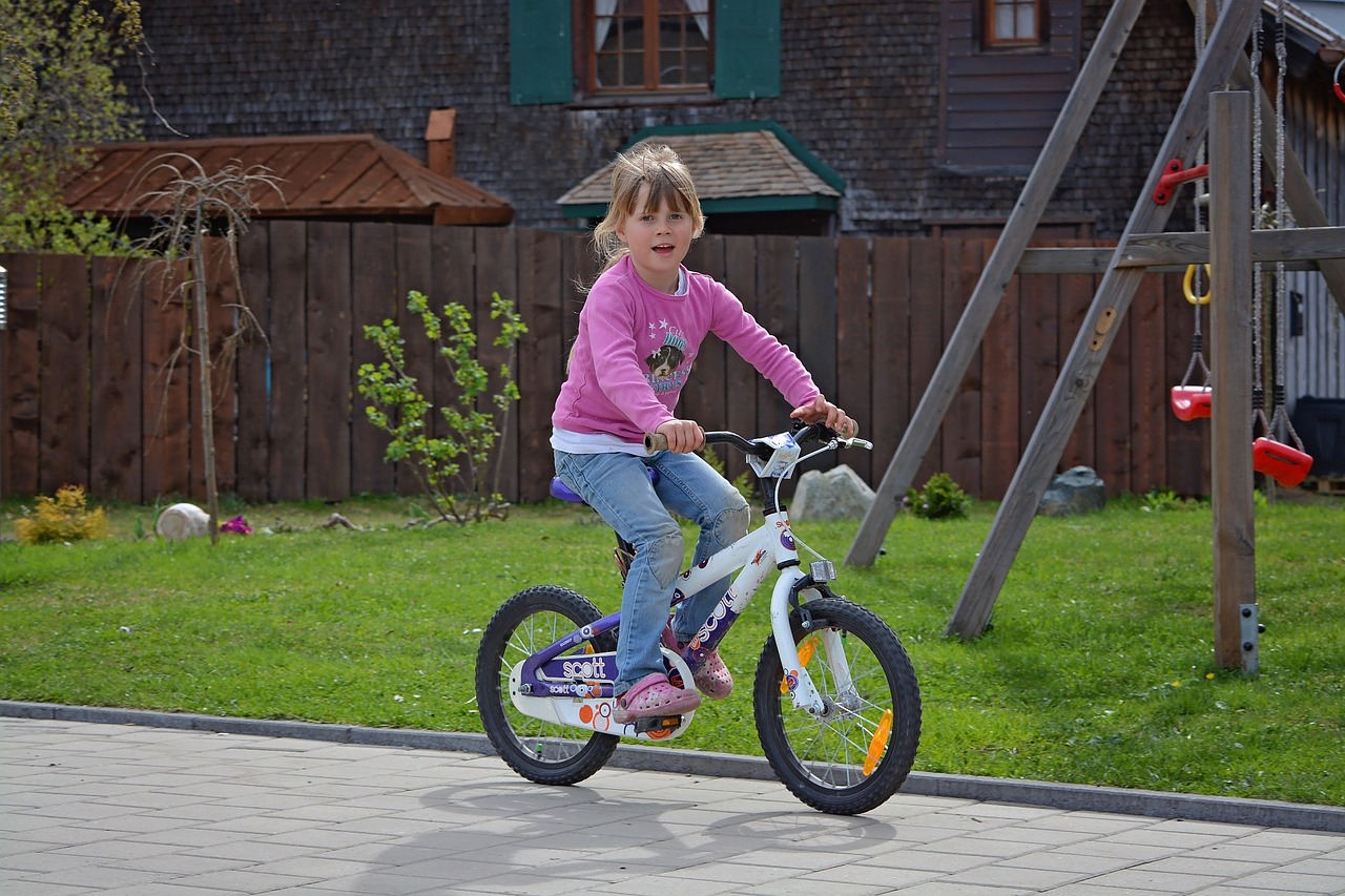Kinderfiets om te leren fietsen